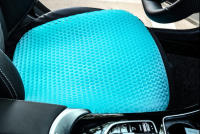 Cojín De Silla De Oficina Y Coche De Gel TPE De HONEYCOMB Elegante Y Confortable Para Trabajar Y Conducir Cojín De Airbag De Doble Cuadrado Transpirable - details 9