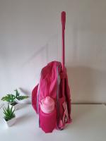 Princesas Disney, Mochila Carro Princesas Disney, Trolley Princesas Disney, Mochila Carrito, Mochila con Ruedas Princesas Disney + Botella,  Niña, Infantil, Color Rosa, Dimensiones: mochila: 33 x 24 x 8 cm, con carrito: 56 x 24 x 12 cm. Kiglam - details 2
