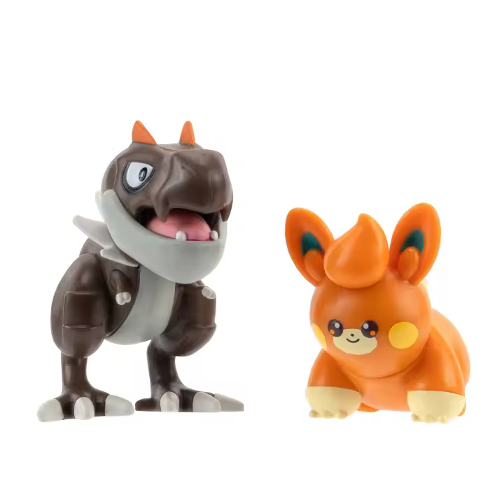 Figura Pokémon Battle - Tyrunt y Pawmi 5cm Raíz MERCHAN-STORE Figuras Pokémon Pokemon - 1