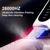 Limpieza Facial Profunda Con Scrubber Ultrasonido Eliminador De Quistes Faciales Ionizador De Poros Acné Limpieza De Piel Rechargeable Battery - details 6