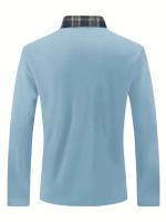 Camisa Polo Hombre Primavera Otoño Con Cierre De Cremallera Y Bolsillo Estilo Casual Deportivo Y Libre Para Viajes Material Poliéster Transpirable - details 8