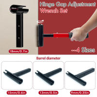 Kit De Herramientas Para Juntas De Puerta 9/13/15/18mm Herramienta De Ajuste De Juntas Con Cabezas De Repuesto Precisión Para Trabajo Con Madera - details 2