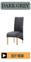 Cubierta De Silla Elástica Engrosada En Color Sólido Anti Suciedad Estilo Simple Protección Para Silla De Comedor Hotel Banquete Hogar - details 9