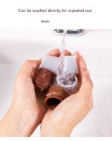 16pcs Protекторes De Pies De Muebles De Silicona Antideslizantes Con Tapete De Goma Para Pisos De Madera Protección Contra Rasguños Y Ruido - details 7