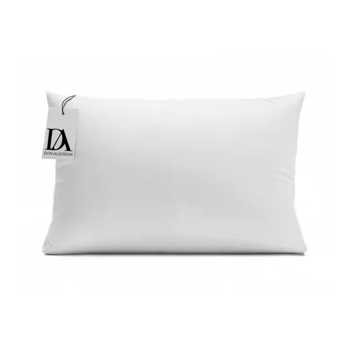Don Algodón - Almohada 100% Fibra Hueca SoftDream Superior - Firmeza Media - Alta Transpirabilidad y Adaptabilidad - 1