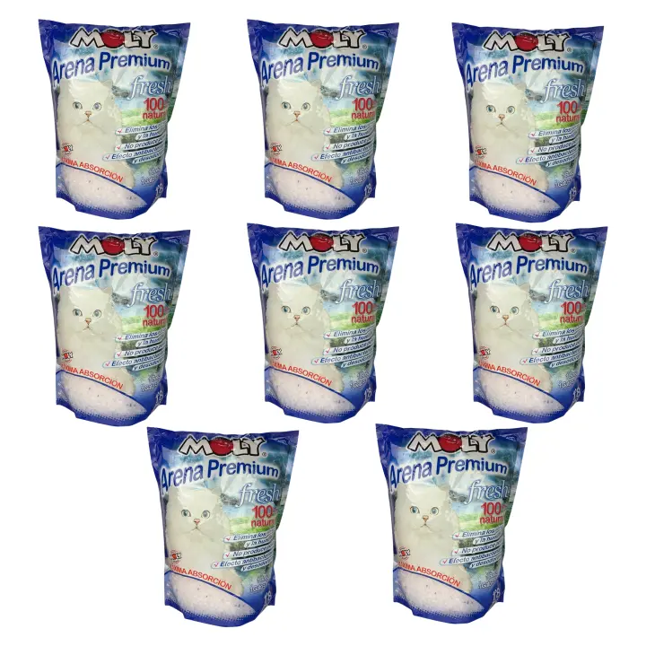 ARENA GATOS GEL SILICE MOLY PREMIUM 34,3 LITROS 14,4 KILOS - 1