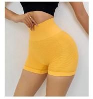 Pantalones De Yoga Para Mujer Cintura Alta Elevador De Glúteos Estiramiento Terciopelo Fitness Running Shorts Transpirables Verano - details 14