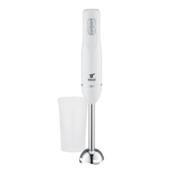 Batidora de mano THULOS TH-BM712, 1000W, 2 velocidades + función TURBO, diseño compacto y ergonómico. Incluye vaso medidor de 700 ml. - 1
