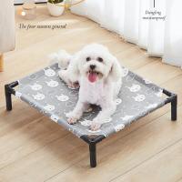 Cama Elevada Para Perros Plegable Y Portátil Para Camping Casa Para Gatos Kennel Para Perros Cachorros Cuatro Estaciones Lavable Y Desmontable - details 0