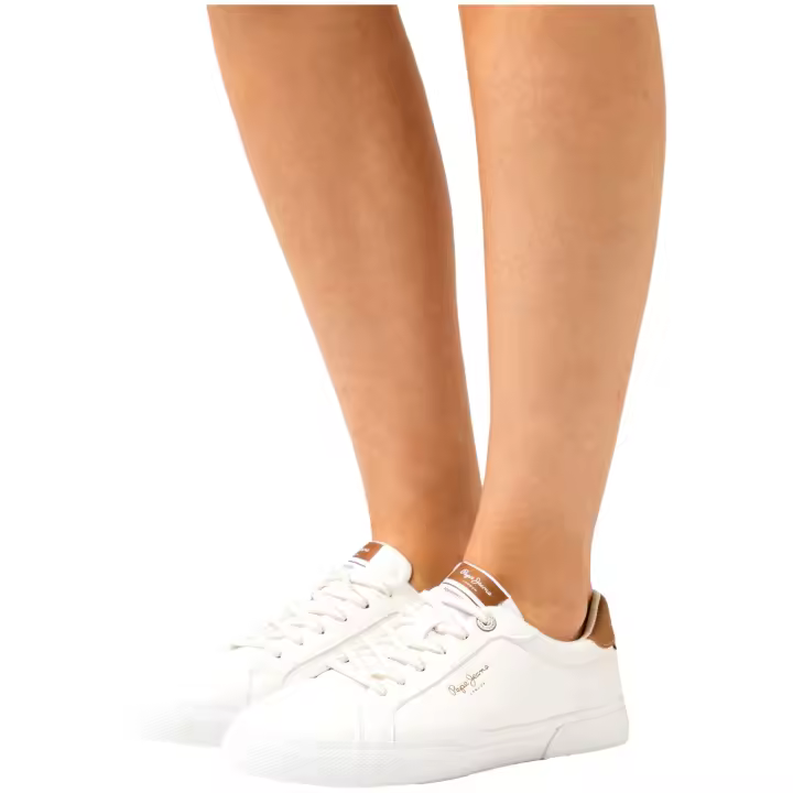 Calzado Lifestyle marca Pepe Jeans modelo Pls31445-800 para mujer en color beige - 1