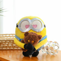 Almohada De Peluche Minion 30CM Color Amarillo Personaje De Película Suave Y Durable Regalo Ideal Para Cumpleaños De Niños - details 2