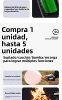 Aspirador Inalámbrico Powerful 10KPa, Portátil y Recargable with Función Soplador, Luz para Limpieza Ràpida de Autos, Asientos y Alfombras - Incluye HEPA Filter Filtros - details 3
