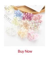 10pcs Flores Artificiales De Rosa Silken Para Boda Decoración De Casa Regalo De Navidad Scrapbook Broches Wreaths Accesorios Para Hogar - details 7