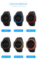 Reloj Deportivo De Moda SKMEI Para Hombres Multifuncional Resistente Al Agua 5Bar Reloj Digital Con Alarma Cronógrafo Pantalla LED - details 3
