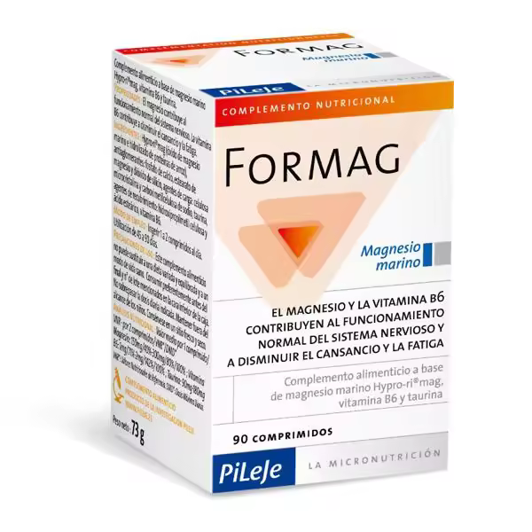 Formag 90 comprimidos - Magnesio de alta biodisponibilidad - Pileje - 1