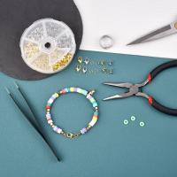 Kit De Joyería Para Fabricación De Pulseras Y Collares Con 500 Piezas De Abrazaderas De Cangrejo Anillos Abiertos Y Crimpas Para Bolas - details 9