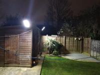 Lámpara Solar Exterior Potente 12000LM 3 Modos Sensor De Movimiento IP65 Impermeable Para Jardín Calle Y Pared - details 2