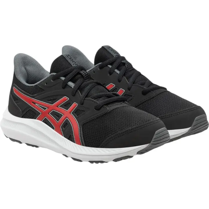 Zapatillas Asics Jolt 4 Gs Negro Rojo Fiery 1014A300-008 Running Niño Niña - 1