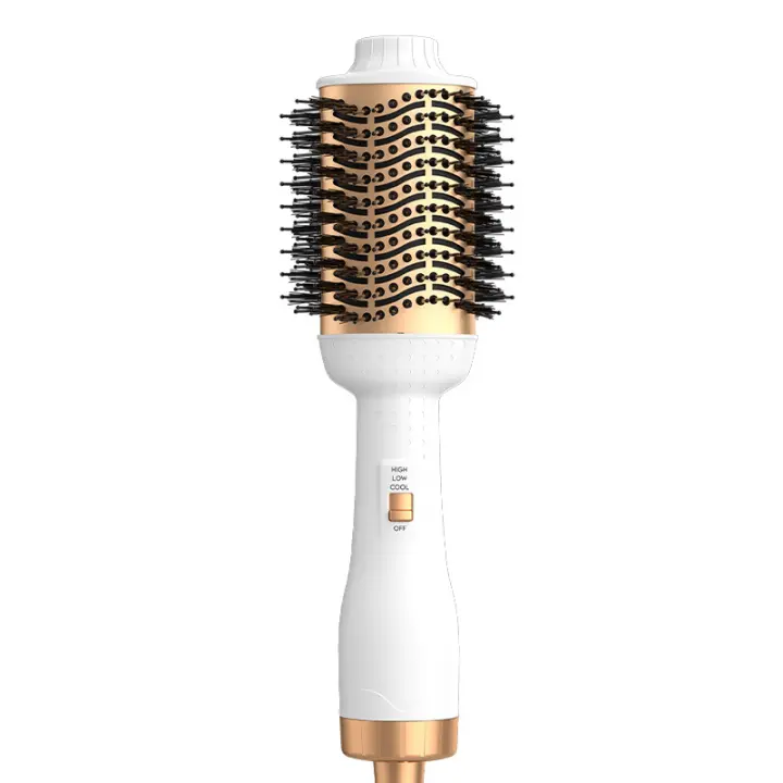 Secador de pelo de Iones negativos anti-frizz secador de Cabeza de Aire Caliente 4 en 1 Para AlisarRazarsecarSalón de Belleza - 1