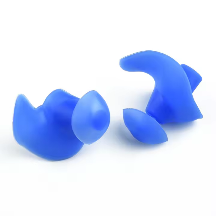 Tapones Para Oídos De Silicona Para Deportes Acuáticos Y Natación Accesorios Portátiles Impermeables Y Antipolvo Con Caja Tapones Para Diversión Subacuática - 1