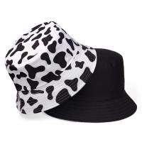 Gorro De Lanzador De Pesca Casual Unisex Estampado De Vaca Doble Cara Protección Solar Sombrero De Verano Para Hombres Y Mujeres - details 0