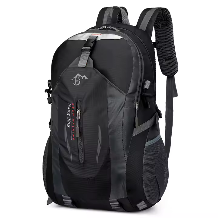 Mochila De Senderismo 40L Impermeable Ligera Para Exteriores Trekking Viajes Unisex Nylon Mochila De Montañismo Para Hombres Y Mujeres - 1