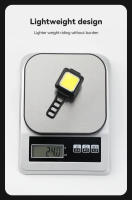 Luz De Bicicleta Frontal Y Trasera USB Recargable COB LED Impermeable IPX 5 Para MTB Con Luz De Cabeza Y Advertencia - details 10