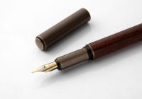 Pluma Fuente De Tinta De Madera Bronce Retro Lujo Para Negocios Escritura Arte Caligrafía Estudiantes Regalos De Papelería 0.5mm - details 9