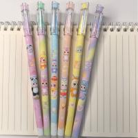 Bolígrafos De Gel Para Bebés Serie Tres 6 Muñecas Borrable Dibujos Animados De Niños Lindos Y Modernos Pluma Neutra De Alta Apariencia - details 2