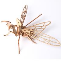 Puzzle 3D De Madera Con Insectos Multitudinario Juguete Educativo Avanzado Para Niños Modelo De Artesanía Creativa - details 9