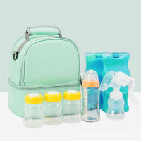 Bolsa De Almacenamiento Para Leche Materna Doble Capa De Aislamiento Con Bolsa Fría Para Alimentos Para Bebés Y Botellas De Alimentación Bolsa Para Mamá - details 5