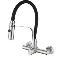 SSITO Grifo de cocina de Maple inoxidable 304, Grifo de Agua fría y Caliente con rotación de 360 Grados, color Plisado - details 7