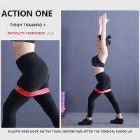 Set De 5 Bandas De Resistencia Para Yoga Y Pilates Equipamiento De Fitness De Entrenamiento Elasticas Adecuado Para Hombres Y Mujeres - details 4