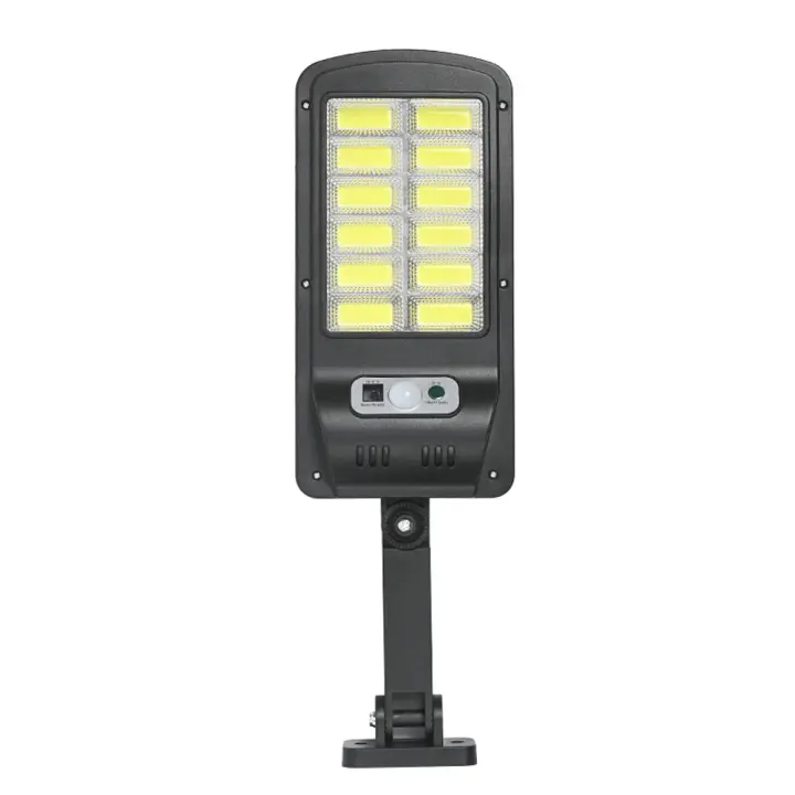 Luz De Calle Solar Exterior IP65 Impermeable Con Sensor De Movimiento Y Control Remoto LED Dusk to Dawn 6000K Luz Solar Para Exterior - 1