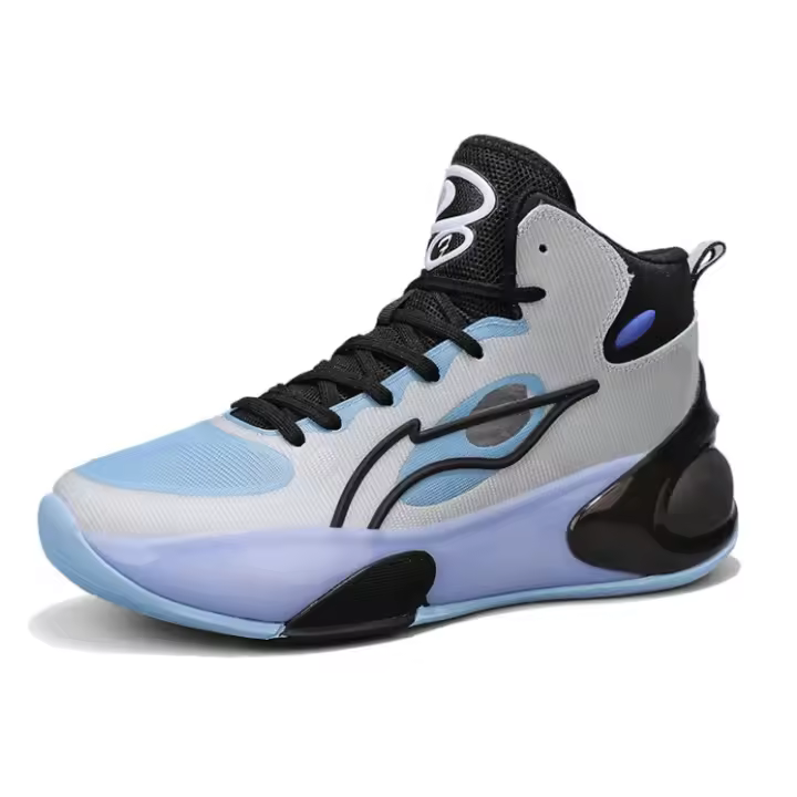 Zapatillas De Baloncesto Para Hombres Cómodas Transpirables Con Colchón Antideslizante Nueva Moda Deportiva Al Aire Libre Zapatillas De Correr - 1