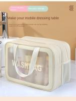 Bolsa De Maquillaje Portátil De Gran Capacidad Para Viajes Y Fitness Separación Seco-Mojo Bolsa De Almacenamiento Para Toallitas Y Artículos De Higiene - details 9
