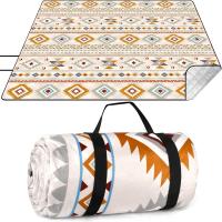Manta de picnic Grande de 200x200 cm, plegable para Playa Manta de camping, impermeable, lavable en Máquina, ideal para Parques, Jardines, playas y picnics. - details 2