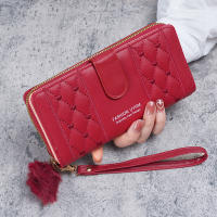 Cartera Larga Para Mujer 2024 Nueva Moda Sencilla Con Cierre De Cremallera Gran Capacidad Bolso Clutch Bolsa Para Móvil Cartera De Tide - details 7