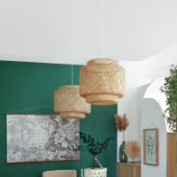 Lámpara Colgante de Bambú con Temática Natural - Atmosphera d. 40 x h. 38 cm - details 4