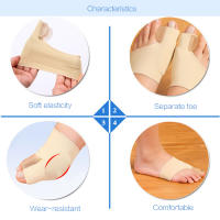 Corrector De Bollo Y Dedo Hallux Valgus 2 Piezas Separador De Dedos Ortopédico Para Alivio Del Dolor De Pies Herramienta De Rectificación De Calcetines Pedicura - details 5
