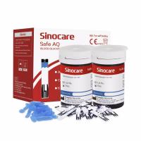 Glucómetro, 50 x Tiras Medidor Glucosa en Sangre, Medidor Sangre Glucosa en Sangre - mg/dL (Safe AQ Voice)（Monitor de glucosa mg/dL + 50 tiras reactivas + 50 agujas） - details 1