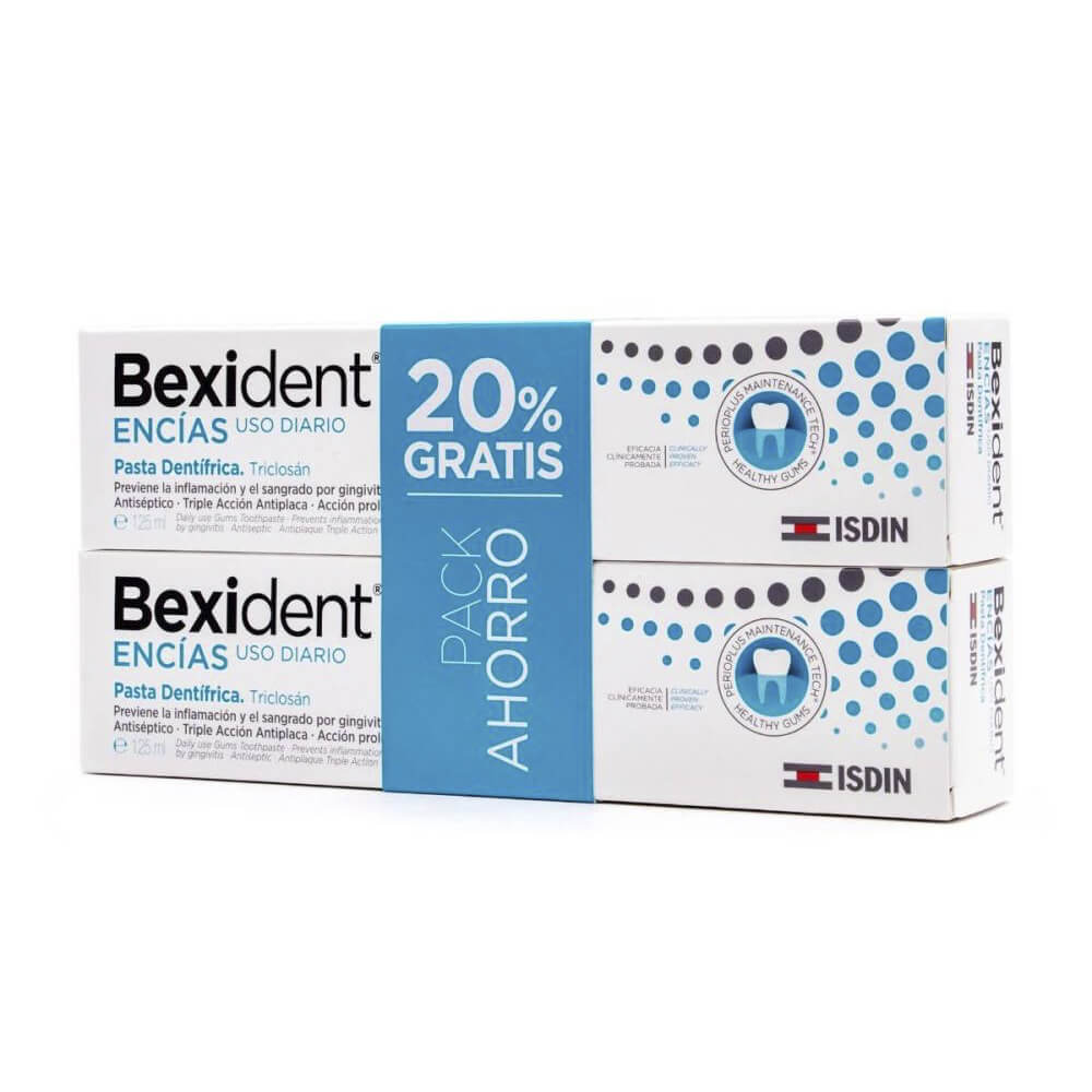Bexident gums daily toothpaste 125 ml duplo