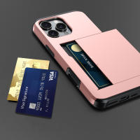 Funda de Negocios para iPhone, carcasa con tarjetas, Armadura deslizante, 16 Pro Max, 16 Pro Max - details 4