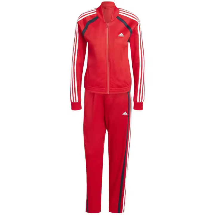 Chandal Adidas Teamsport para mujer en color rojo - 1