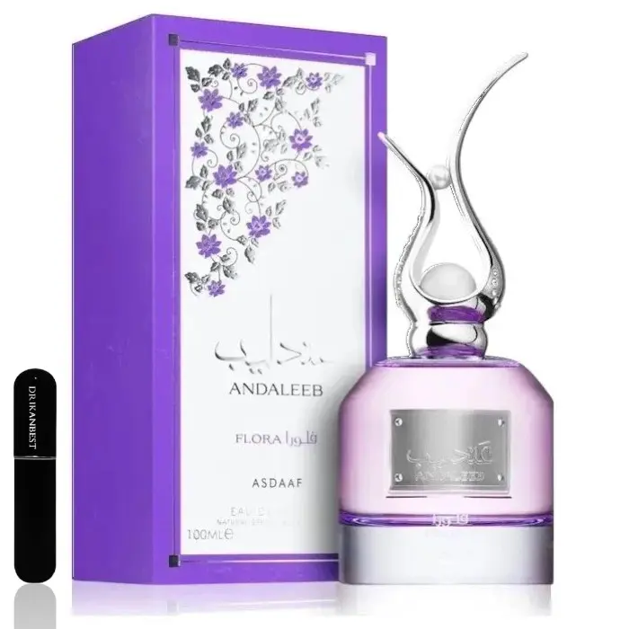 Perfume Andaleeb Flora by Lattafa Eau de Parfum Mujer 100 ml(ORIGINAL)+REGALO Atomizador 5ml DRIKANBEST - 1