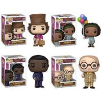 Pack 4 Funko  Willy Wonka Prodnose  Slugworth  Noodle Fábrica de Chocolate Choca  Pop Vinyl Disney 1476 1477 1478 1479 chocolat factory  figura figuras Pop Vinyl Funko Pop Timothée Chalamet - details 0