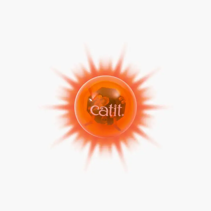 Pelota con luz para gatos Catit Senses Fireball - 1