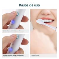 Cepillo De Dientes Eléctrico Con 6 Modos De Limpieza Dental Cuidado De Los Dientes Impermeable IP67 Recargable Por Tipo-C Para Adultos - details 10