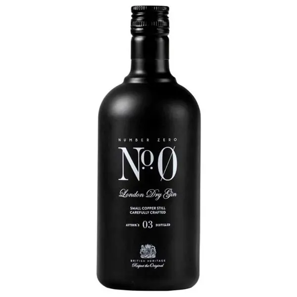 GIN Nº 0 Ginebra Destilada en Francia con Quinina Peruana - 700 Ml - 1