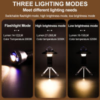 Linterna Recargable LED Super Brillante Multi Funcional Para Camping Luz Portátil De Exterior Essentials Para Viajes Y Trabajo - details 2